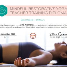 Restorative yoga - Basis Modul